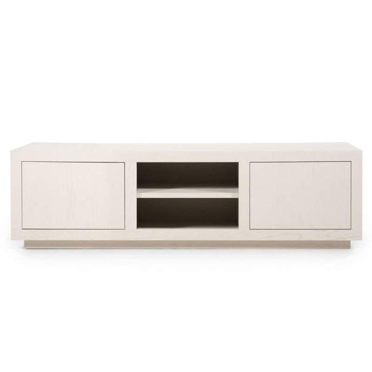 TV-Meubel Helsinki - 160cm - Taupe - 96276 - tv-meubels, Huis en Inrichting, Kasten | Buffetkasten, Nieuw, Overige materialen