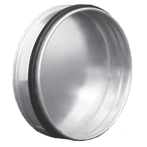 Deksel met afdichtingsrubber voor spirobuis Ø 150mm, Doe-het-zelf en Verbouw, Ventilatie en Afzuiging, Nieuw, Verzenden