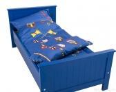 Coming Kids Heroes - Dekbedovertrek 140x200 cm - Blauw, Huis en Inrichting, Slaapkamer | Matrassen en Bedbodems, Verzenden