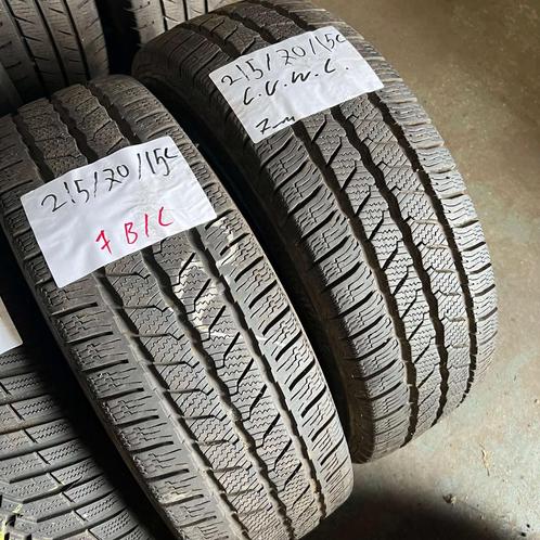 2 x Continental VancoWinter 215-70-15 C Winterbanden 7mm, Auto-onderdelen, Banden en Velgen, 15 inch, Winterbanden, 215 mm, Bestelwagen
