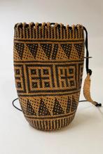 Mand - plantaardige vezels - traditionele mand, Antiek en Kunst