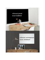 infrarood verwarming paneel annex krijtbord of whiteboard, Nieuw, Overige typen, Verzenden