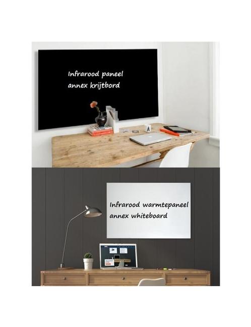 infrarood verwarming paneel annex krijtbord of whiteboard, Doe-het-zelf en Verbouw, Verwarming en Radiatoren, Overige typen, Nieuw