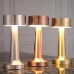 Retro Metalen Tafellamp – LED Nachtlamp Oplaadbaar Touch Dim, Huis en Inrichting, Lampen | Tafellampen, Verzenden, Nieuw