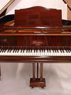 Klassieke Weber vleugel, Muziek en Instrumenten, Piano's, Bruin, Verzenden, Zo goed als nieuw, Hoogglans
