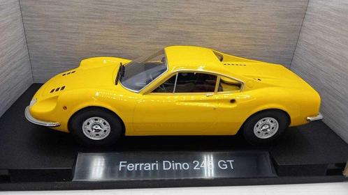 Modelcar Group 1:18 - Modelauto - Ferrari Dino 246 GT 1969 -, Hobby en Vrije tijd, Modelauto's | 1:5 tot 1:12