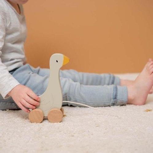 Little Dutch Houten Trekdier Little Goose FSC, Kinderen en Baby's, Speelgoed | Overig, Nieuw, Verzenden