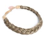 Infinity Braids  Lizzy Satin Caramel, Sieraden, Tassen en Uiterlijk, Uiterlijk | Haarverzorging, Verzenden, Nieuw