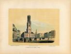Zicht op Bruges, Antiek en Kunst, Kunst | Etsen en Gravures