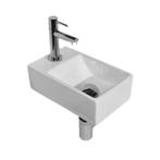 Fonteinset Best Design Wonder One Pack links Klein 29x18 cm, Ophalen of Verzenden, Nieuw, Chroom, Overige typen