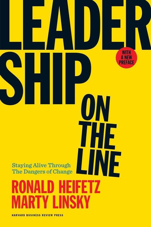 9781633692831 Leadership on the Line, With a New Preface, Boeken, Studieboeken en Cursussen, Zo goed als nieuw, Verzenden