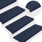 vidaXL Trapmatten zelfklevend 30 st 65x24,5x3,5 cm blauw, Doe-het-zelf en Verbouw, Ladders en Trappen, Verzenden, Nieuw