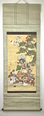 Japanse rol van de Zeven Gelukbrengende Goden door, Antiek en Kunst