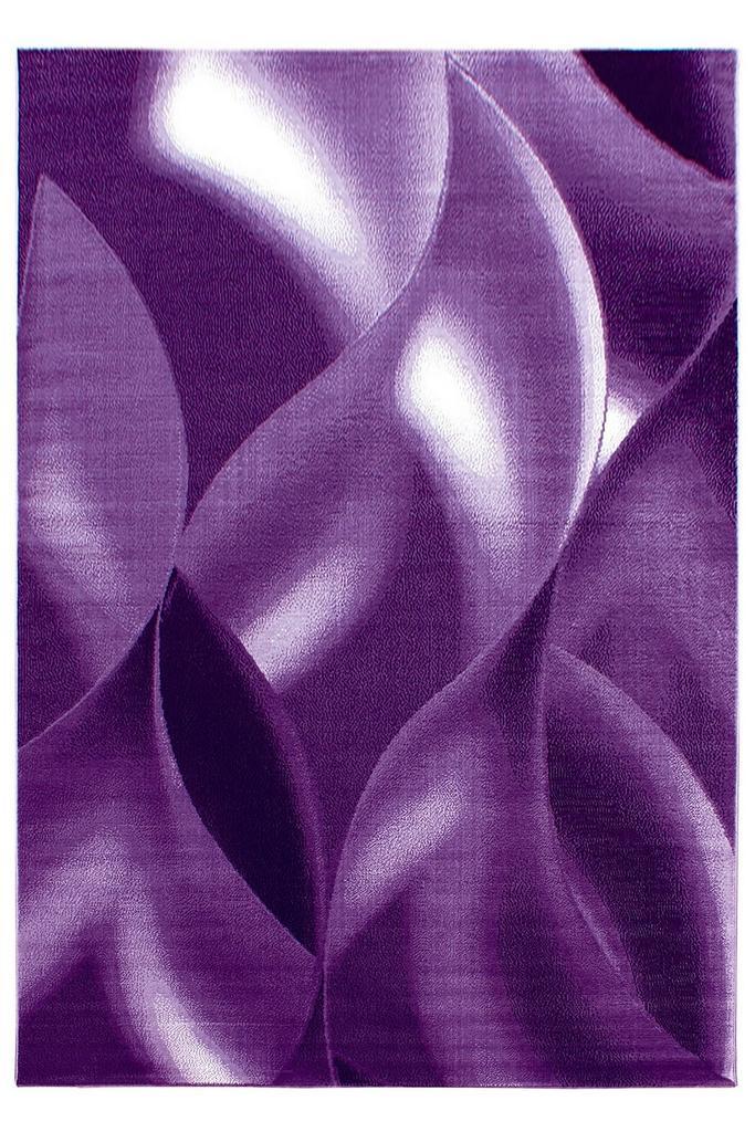 Laagpolig Vloerkleed | Plus | Abstract | Lila | 80x300 cm, Huis en Inrichting, Stoffering | Tapijten en Kleden, Verzenden