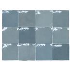 Wandtegel Rajoles Tesanal Azul Brillo 13x13 cm (doosinhoud:, Nieuw, Overige typen, Ophalen of Verzenden