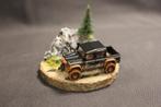 Diorama bergweg met rots en boom 1:64 #1, Hobby en Vrije tijd, Ophalen of Verzenden, Nieuw, 1:50 of kleiner, Diorama