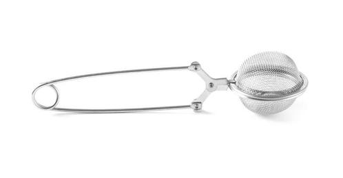 Theezeefje - 4 x 15 cm - RVS - Knijpmodel - per 1 stuks - He, Zakelijke goederen, Horeca | Keukenapparatuur, Nieuw in verpakking