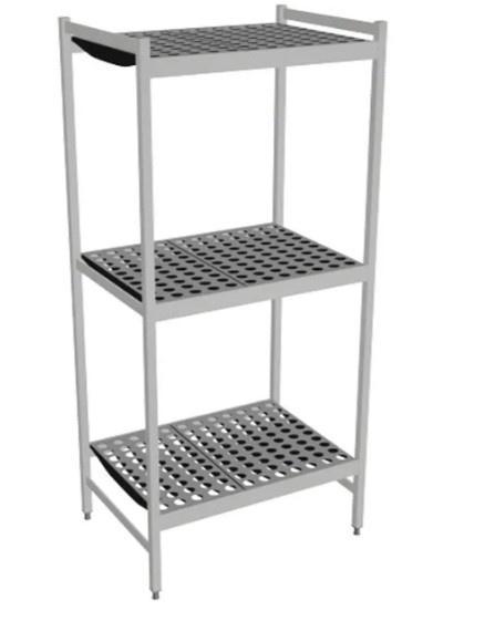 6611 - 3 etages - 1200x460x2135 mm (bxdxh) Fermostock, Zakelijke goederen, Horeca | Meubilair en Inrichting, Verzenden