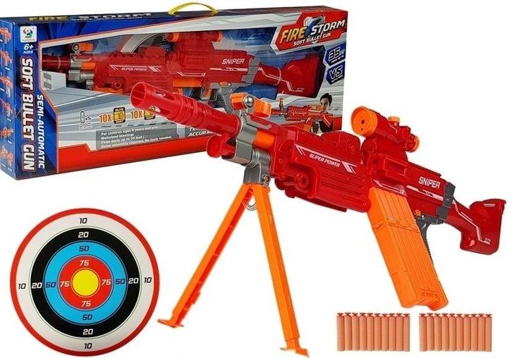 Fire Storm - NURF speelgoed geweer - 75 cm - met schietsc..., Kinderen en Baby's, Speelgoed | Buiten | Actiespeelgoed, Nieuw, Ophalen of Verzenden