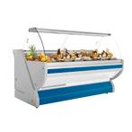 GGM Gastro | Koeltoonbank - 2500mm - met verlichting - Blauw, Zakelijke goederen, Horeca | Meubilair en Inrichting, Verzenden