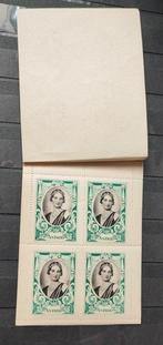 België - Carnet Complet vignetten Astrid groot formaat (4 x, Gestempeld
