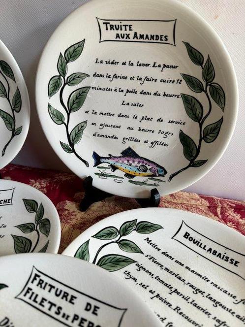GIEN - Serveerset voor vis (13) - Exclusieve visservice met, Antiek en Kunst, Antiek | Meubels | Tafels