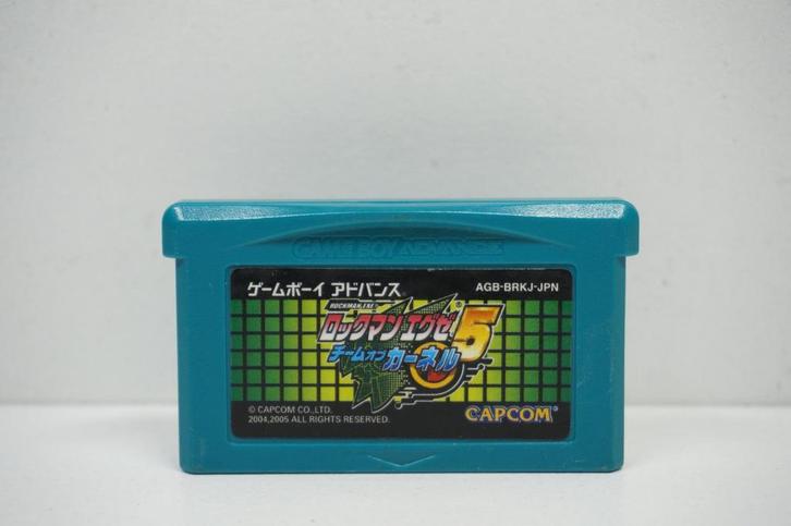 Rockman / Megaman EXE 5 - AGB-BRKJ-JPN Morgen in huis!, Spelcomputers en Games, Games | Nintendo Game Boy, Zo goed als nieuw, Ophalen of Verzenden