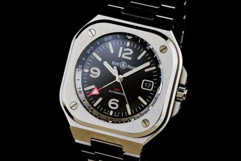 Bell & Ross - BR 05 GMT Automatic Date - BR05G-BL-ST/SST -, Sieraden, Tassen en Uiterlijk, Horloges | Heren