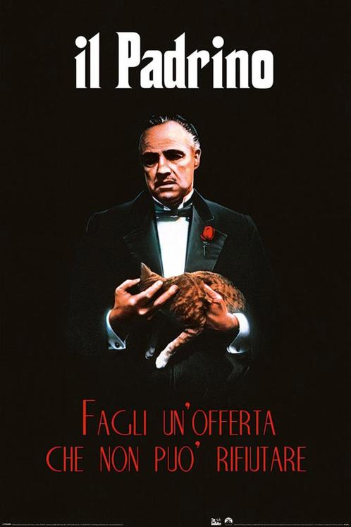 Poster The Godfather Un Offerta 61x91,5cm, Verzamelen, Posters, Nieuw, A1 t/m A3, Verzenden