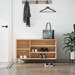 vidaXL Schoenenkast 102x36x60 cm bewerkt hout sonoma, Verzenden, Nieuw