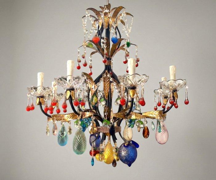 SLC Illumina - MG - Kroonluchter - Smeedijzer - Mod. Fruit, Antiek en Kunst, Curiosa en Brocante