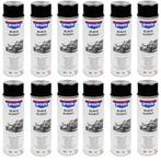 Presto Zwarte glans spuitlak - 500 ml - 12 stuks - sneldr..., Fietsen en Brommers, Ophalen of Verzenden, Nieuw