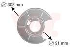 REMSCHIJF BESCHERMER VOOR BMW 3 E36 1990-2000 1158991, Ophalen of Verzenden, Nieuw