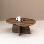 SALE! Organische Salontafel Ollie Bruin Noten, 80 x 55cm, 50 tot 100 cm, Verzenden, Nieuw, 50 tot 100 cm