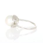 Zonder Minimumprijs - Ring - 18 karaat Witgoud Diamant, Nieuw