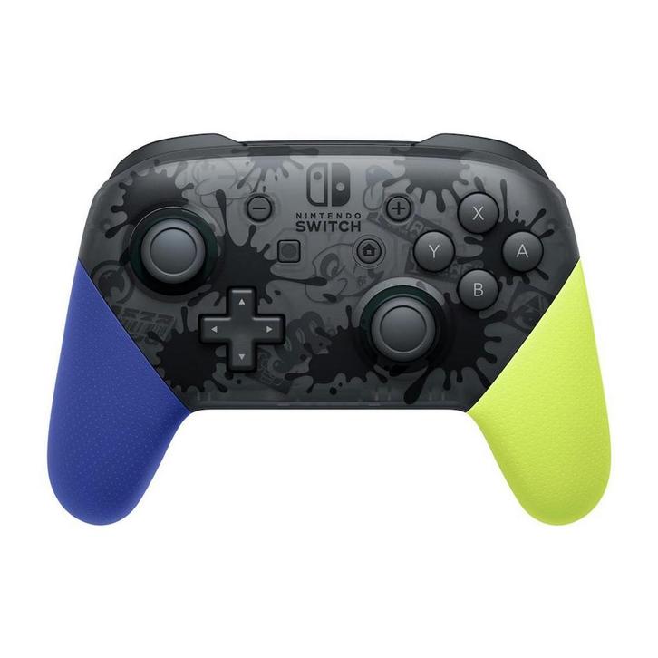 Nintendo Switch Pro Controller Splatoon 3 Edition, Spelcomputers en Games, Spelcomputers | Nintendo Switch, Zo goed als nieuw