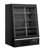 Wandkoeling Galaxy+ GPL10FGD Black | 598L | 2 Glazen deuren, Verzenden, Nieuw in verpakking, Koelen en Vriezen