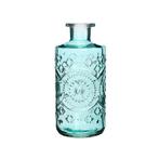 Gekleurd glazen fles berlin soft blue  / stuk grotere ook, Hobby en Vrije tijd, Ophalen of Verzenden, Nieuw