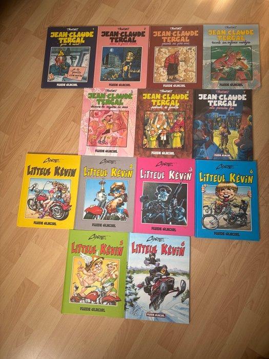 Litteul Kévin T1 à T6 + Jean-Claude Tergal T1 à T7 - 13x C -, Boeken, Stripboeken