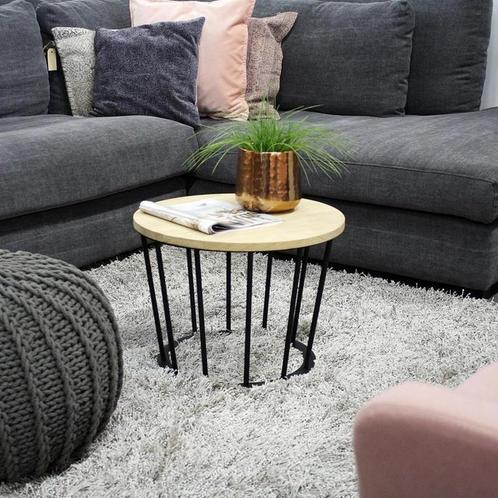 Bijzettafel Salontafel Spinder Design NEW bijzet salon tafel, Huis en Inrichting, Tafels | Salontafels, 50 tot 100 cm, Rond, Nieuw