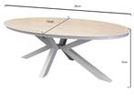 Talitha dining tuintafel 220x114xH75 cm ovaal latte, Ophalen of Verzenden, Nieuw