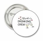 Bride to Be en Team Bride set met sjerp en buttons 16-delig, Verzenden, Wit, Sweet-One, Nieuw