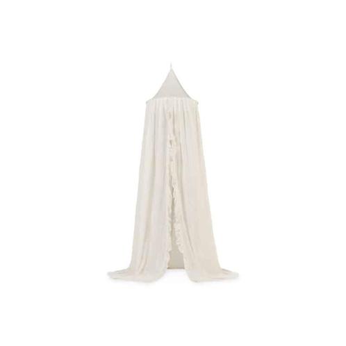 Jollein klamboe baby vintage 245cm ruffle ivory Maat Default, Kinderen en Baby's, Kinderkamer | Inrichting en Decoratie, Nieuw