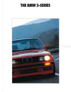 1990 BMW 3 SERIE BROCHURE ENGELS USA, Boeken, Auto's | Folders en Tijdschriften, Nieuw, BMW, Author