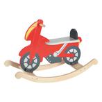 Nieuw Goki Houten Hobbel Motor Rood, Kinderen en Baby's, Ophalen of Verzenden, Nieuw