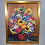 Acryl schilderij, Maya Wildevuur, Boeket
