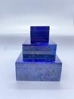 1.150g Lapis Lazuli en Gouden Vlekken Sieradendoos Set – 3