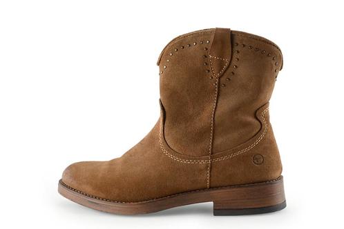 Tamaris Cowboy laarzen in maat 40 Beige | 10% extra korting, Kleding | Dames, Schoenen, Beige, Zo goed als nieuw, Verzenden