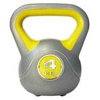 Kettlebell 4 kg Kunststof met 50 % KORTING!!, Ophalen of Verzenden, Nieuw