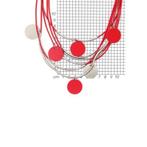 Firetti Ketting met hanger Meer-rijige ronde schijfjes, Verzenden, Nieuw